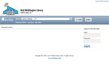 Tablet Screenshot of bellw.kohalibrary.com