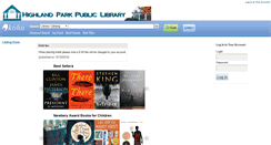 Desktop Screenshot of hpplnj.kohalibrary.com